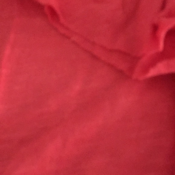 INC Slub Sleeveless Coral Double Ruffled Neck Top Womens Size XS - Picture 5 of 5